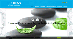 Desktop Screenshot of fisioterapiallorens.com